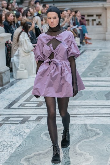 LFW AW19 - Molly Goddard - Kimberley Larmouth - THE UPCOMING-23