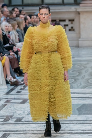 LFW AW19 - Molly Goddard - Kimberley Larmouth - THE UPCOMING-26