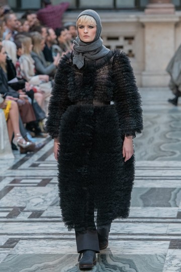 LFW AW19 - Molly Goddard - Kimberley Larmouth - THE UPCOMING-27