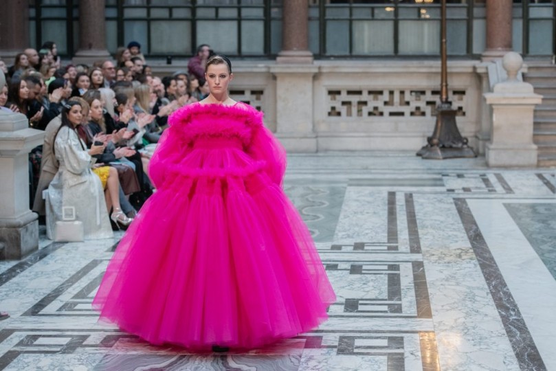 LFW AW19 - Molly Goddard - Kimberley Larmouth - THE UPCOMING-30