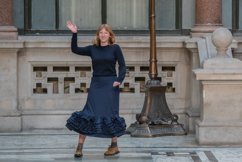 LFW AW19 - Molly Goddard - Kimberley Larmouth - THE UPCOMING-31