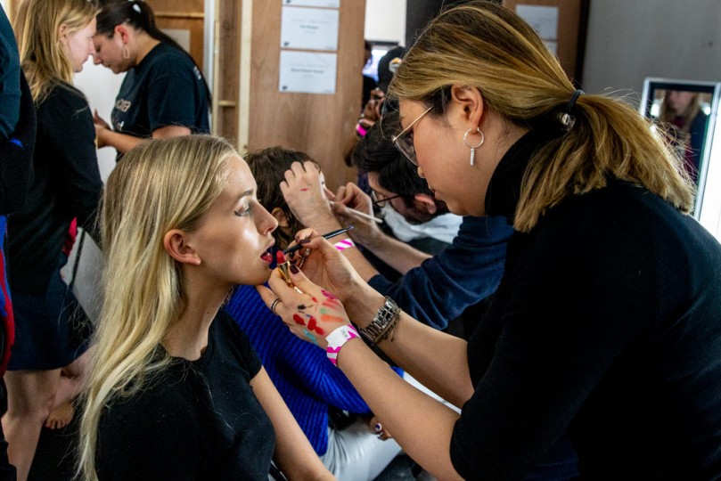 LFW SS20 - On Off Presents backstage - Cristiana Ferrauti - The Upcoming-10