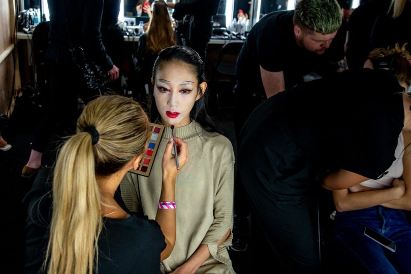 LFW SS20 - On Off Presents backstage - Cristiana Ferrauti - The Upcoming-11