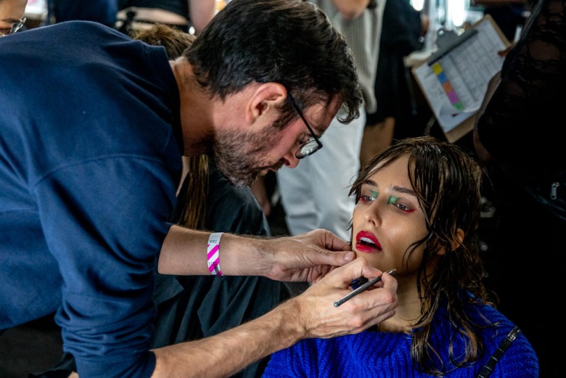 LFW SS20 - On Off Presents backstage - Cristiana Ferrauti - The Upcoming-15