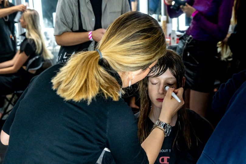 LFW SS20 - On Off Presents backstage - Cristiana Ferrauti - The Upcoming-16