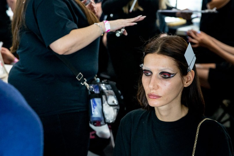 LFW SS20 - On Off Presents backstage - Cristiana Ferrauti - The Upcoming-17