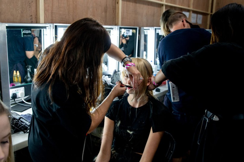 LFW SS20 - On Off Presents backstage - Cristiana Ferrauti - The Upcoming-19