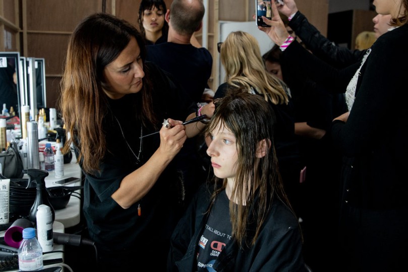 LFW SS20 - On Off Presents backstage - Cristiana Ferrauti - The Upcoming-2