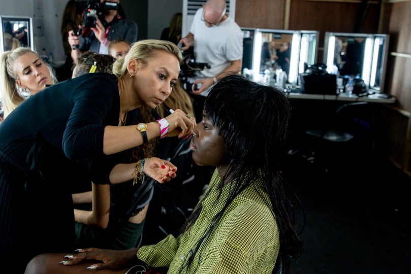 LFW SS20 - On Off Presents backstage - Cristiana Ferrauti - The Upcoming-21