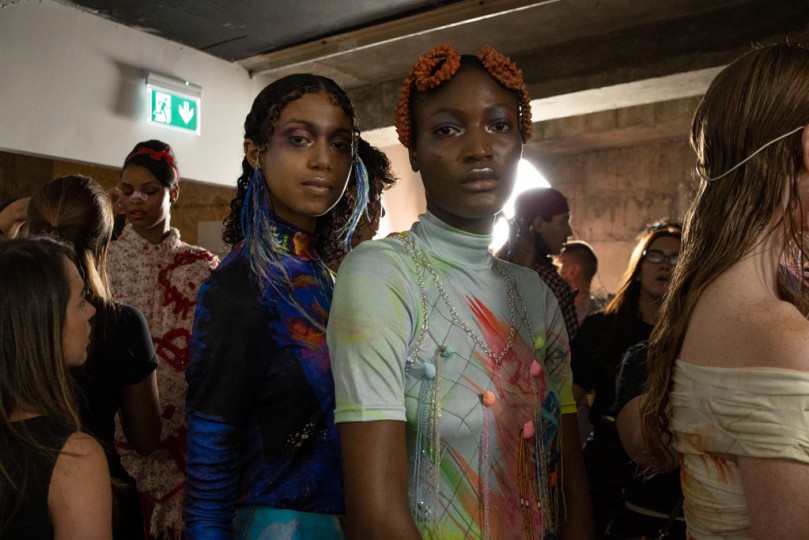 LFW SS20 - On Off Presents backstage - Cristiana Ferrauti - The Upcoming-35