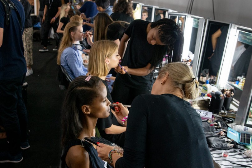 LFW SS20 - On Off Presents backstage - Cristiana Ferrauti - The Upcoming-4
