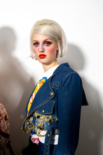 LFW SS20 - On Off Presents backstage - Cristiana Ferrauti - The Upcoming-42