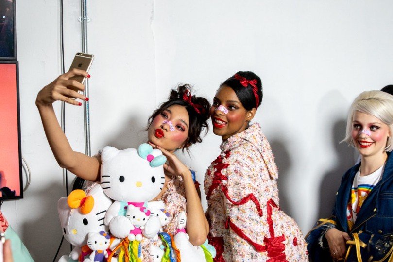 LFW SS20 - On Off Presents backstage - Cristiana Ferrauti - The Upcoming-43