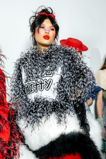 LFW SS20 - On Off Presents backstage - Cristiana Ferrauti - The Upcoming-47