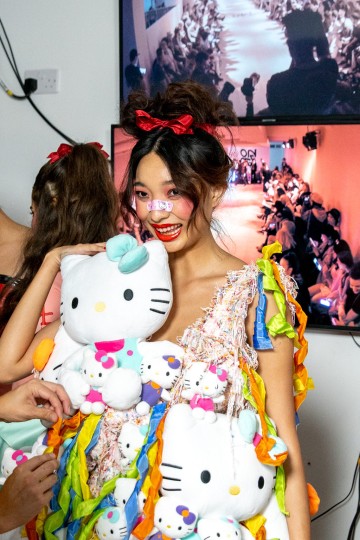 LFW SS20 - On Off Presents backstage - Cristiana Ferrauti - The Upcoming-48