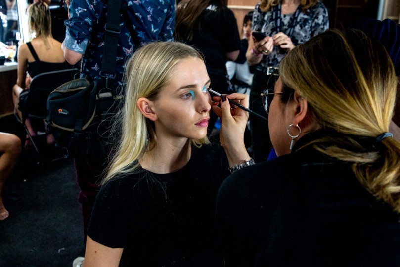 LFW SS20 - On Off Presents backstage - Cristiana Ferrauti - The Upcoming-6