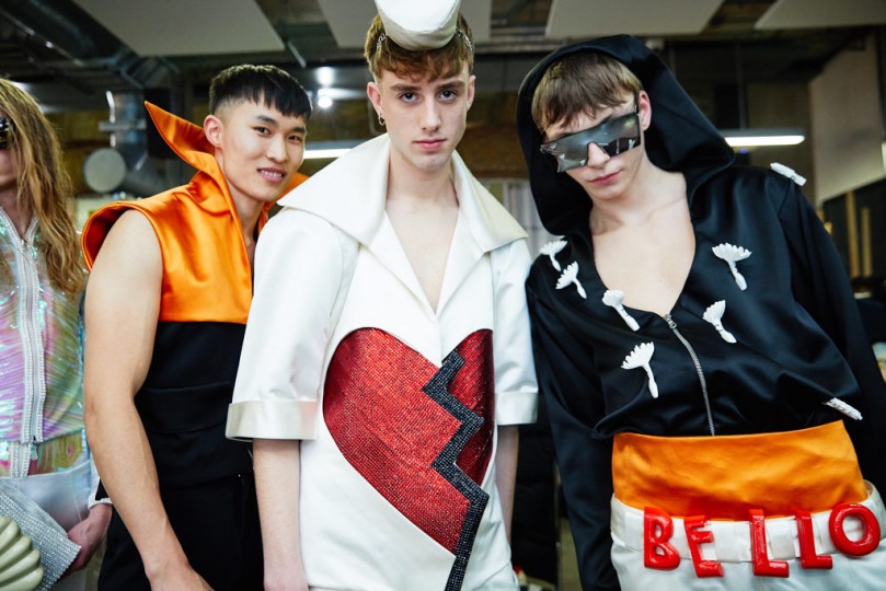 LFW AW20 - Central Saint Martins MA Fashion_backstage - Ambra Vernuccio - The Upcoming-17