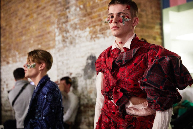 LFW AW20 - Central Saint Martins MA Fashion_backstage - Ambra Vernuccio - The Upcoming-2