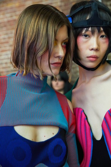 LFW AW20 - Central Saint Martins MA Fashion_backstage - Ambra Vernuccio - The Upcoming-32