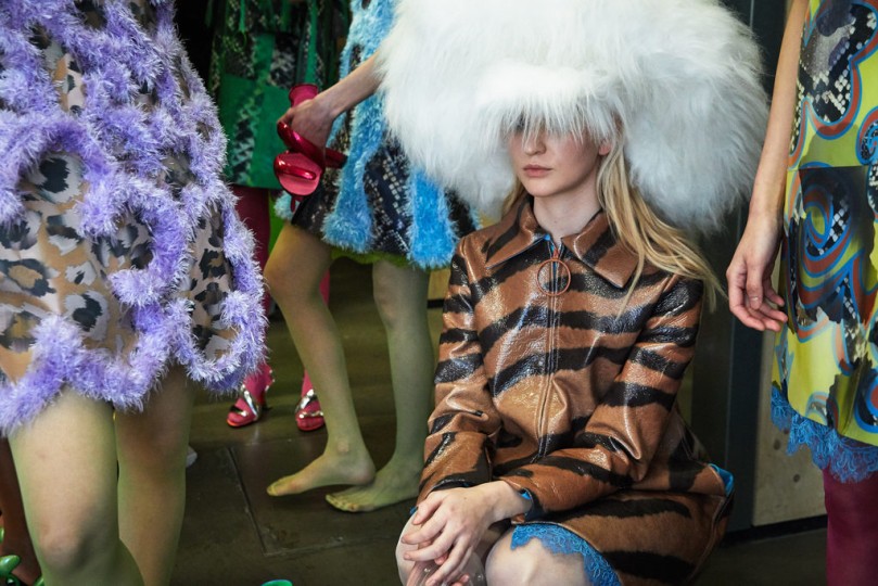 LFW AW20 - Central Saint Martins MA Fashion_backstage - Ambra Vernuccio - The Upcoming-34