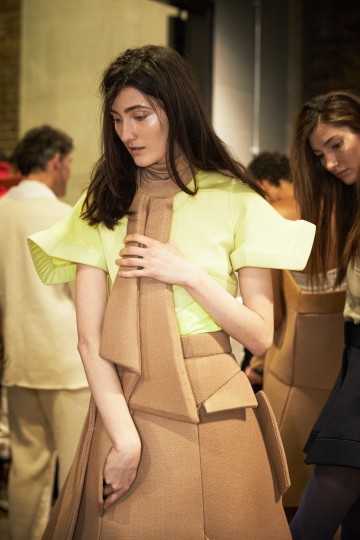 LFW AW20 - Central Saint Martins MA Fashion_backstage - Ambra Vernuccio - The Upcoming-48