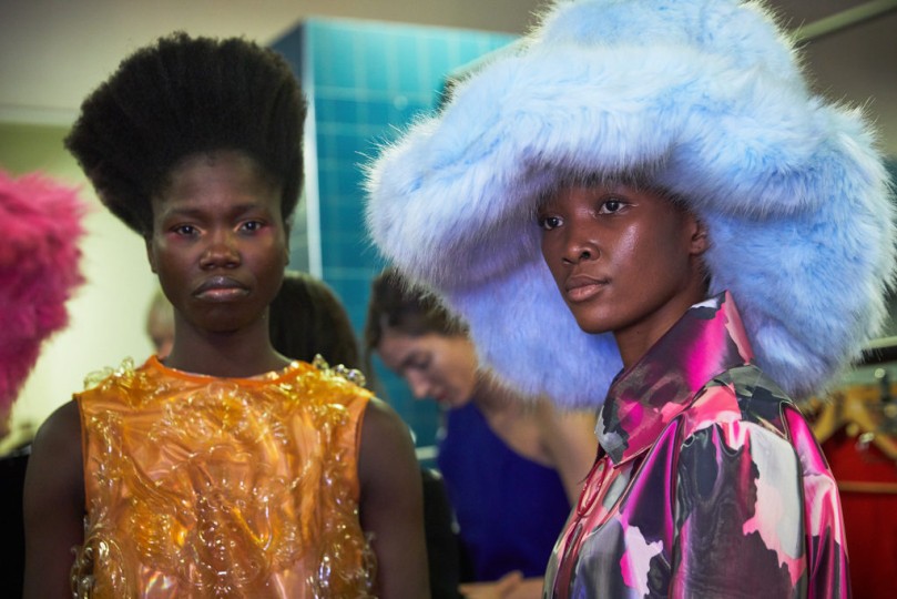 LFW AW20 - Central Saint Martins MA Fashion_backstage - Ambra Vernuccio - The Upcoming-6
