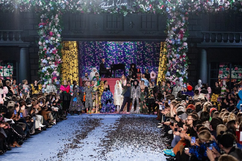LFW AW20 - Richard Quinn - Huw Jenkins - The Upcoming-59