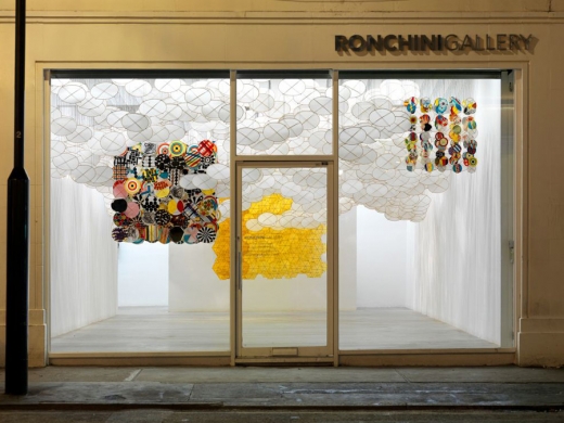 Jacob hashimoto at the Ronchini Gallery