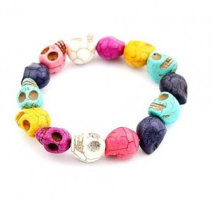 Dollface London skull bracelet