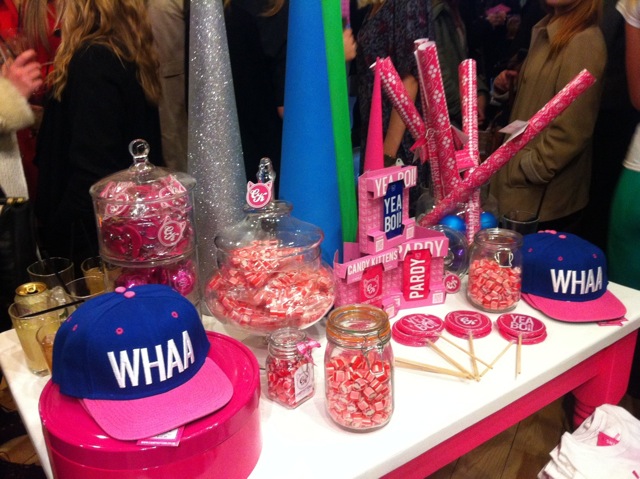 Jaime Laing launches the Candy Kittens Christmas pop-up store on Carnaby Street
