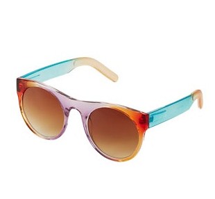 Drop Lense Round Sunglasses