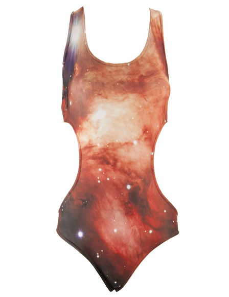 galaxy swimsuit