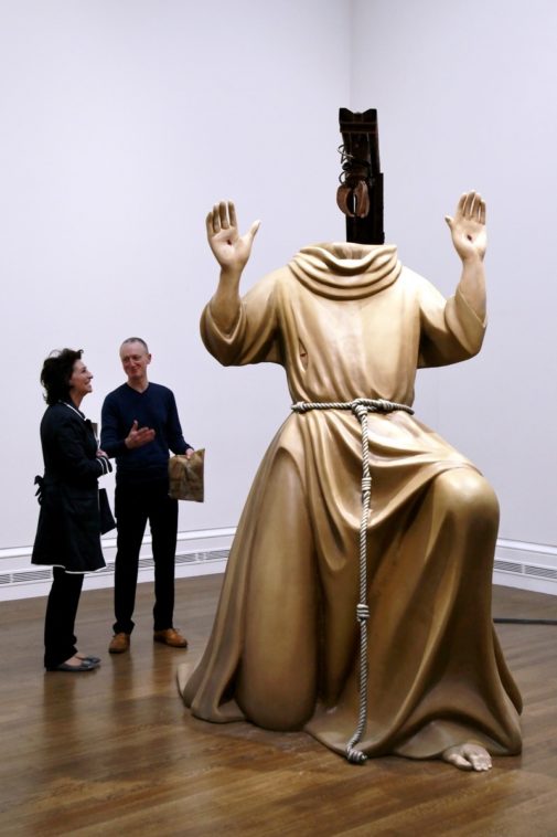 Michael Landy Saints Alive at the National Gallery Exhibition