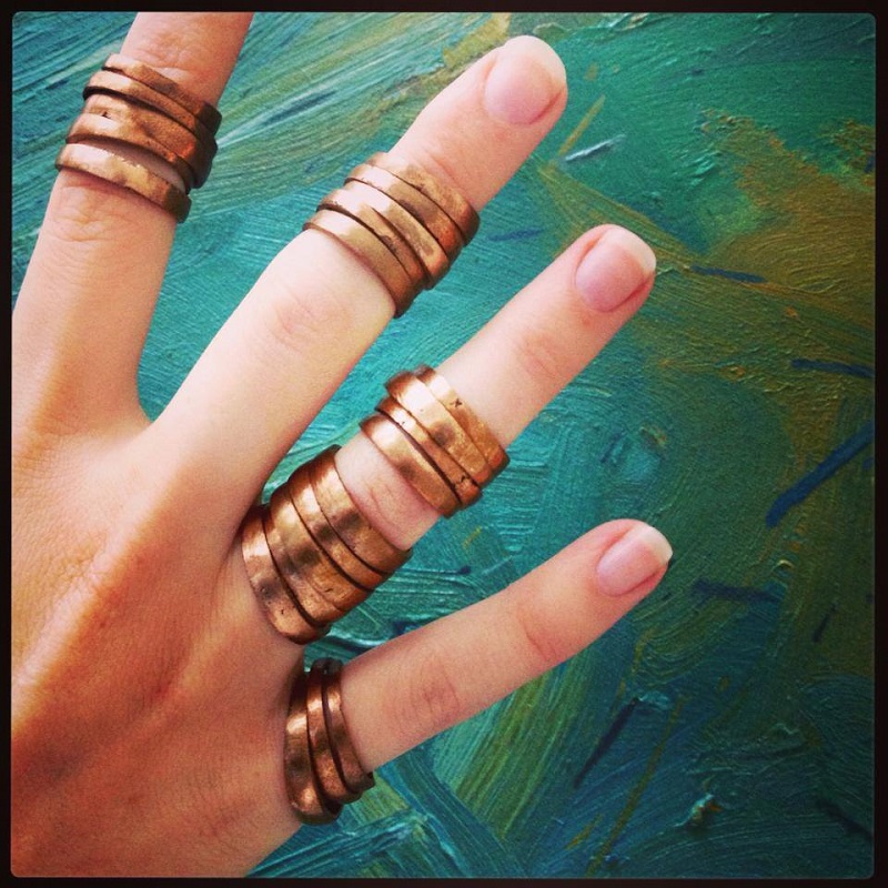 copper combo rings