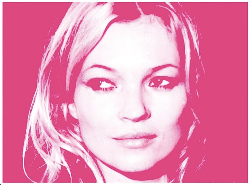 Kate Moss pink