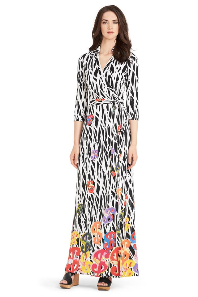 Diane von Furstenberg collaborates with Andy Warhol in 40th anniversary ...