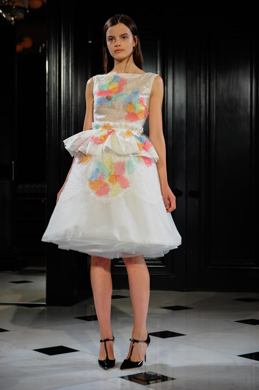 Huishan Zhang catwalk show report | LFW S/S 2015 – The Upcoming