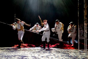 'Oh What A Lovely War' Musical performed at the Theatre Royal Stratford E15, London, UK