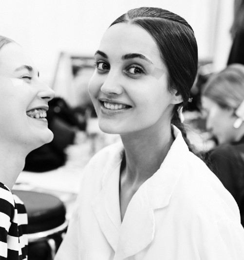 Issey Miyake behind the scenes
