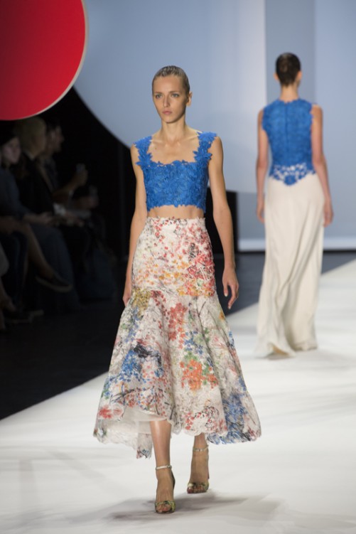 Monique Lhuillier catwalk show report
