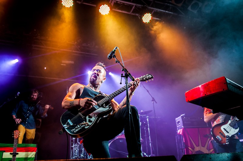 Nahko and Medicine for the People at Electric Ballroom performing live