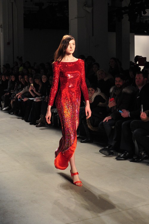 Jenny Packham autumn/winter 2016 collection catwalk show