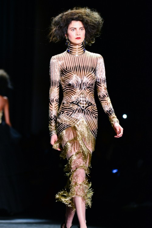 Naeem Khan autumn/winter 2016 collection catwalk show