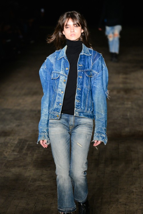 R13 autumn/winter 2016 collection catwalk show