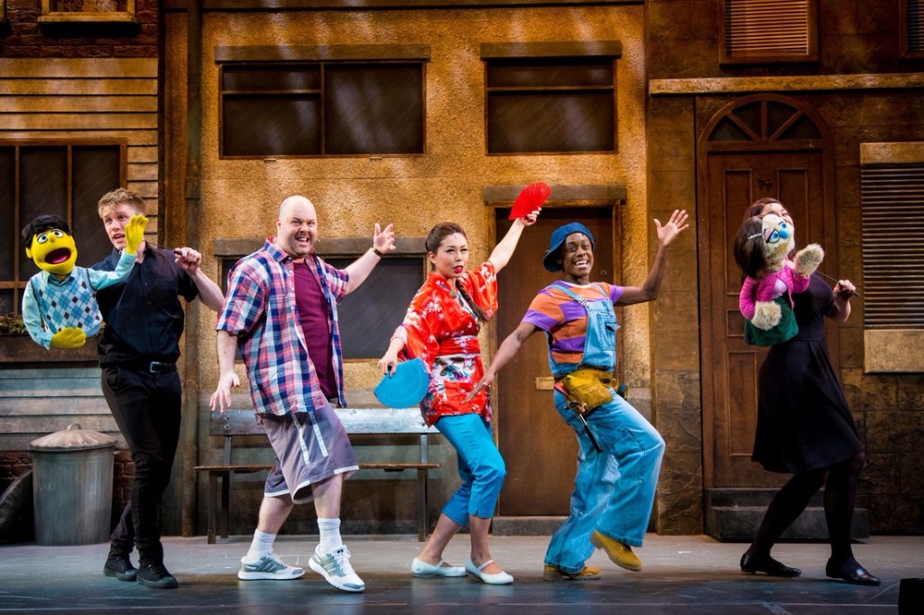 Avenue Q at the New Wimbledon Theatre