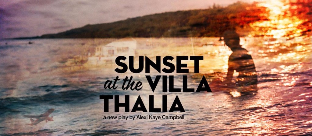Sunset at the Villa Thalia
