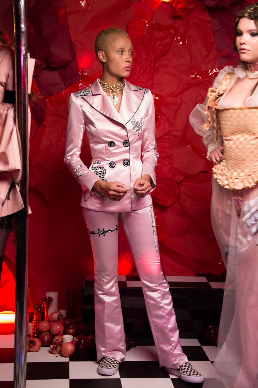 Dilara Findikoglu spring/summer 2017 collection presentation LFW