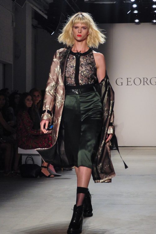 Georgine spring/summer 2017 collection catwalk show