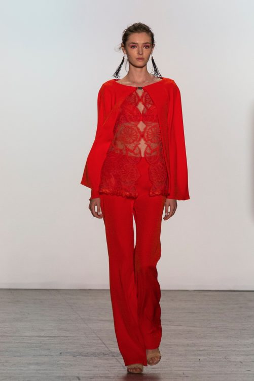 Tadashi Shoji spring/summer 2017 collection catwalk show