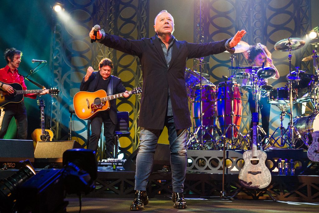 Simple Minds at the Hackney Empire performing live